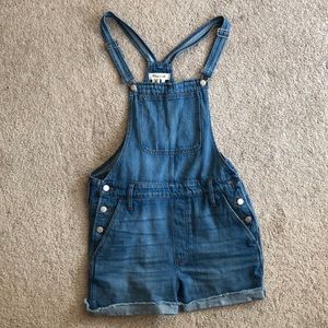 Madewell Jean Shortalls